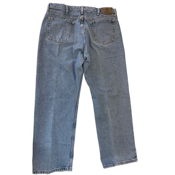Wrangler Jeans Medium Wash Denim Cowboy Western Size Men's 38X29 - Picture 2 of 7